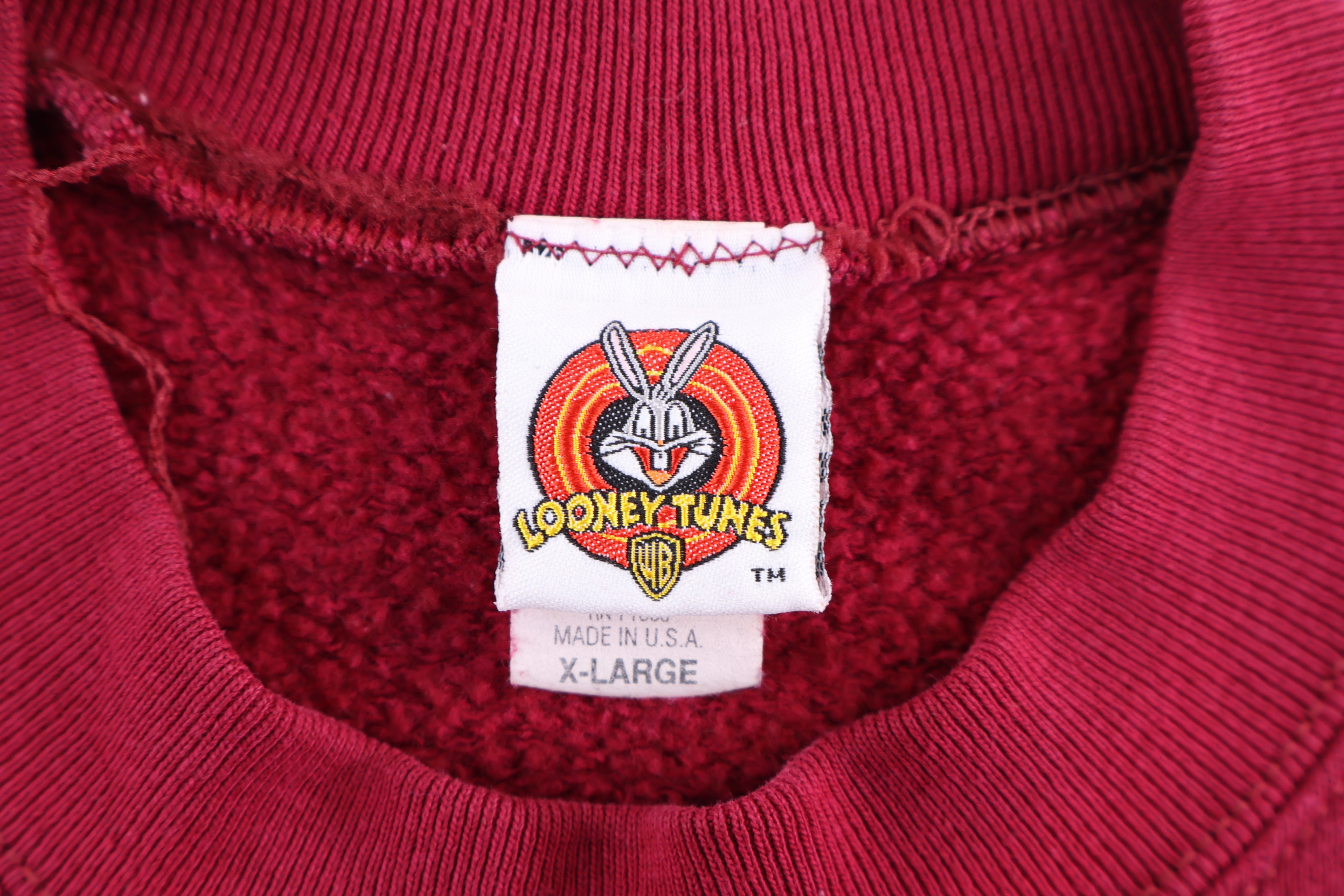 90's Looney Tunes Tweety Bird Humor Sweatshirt - Sweatshirt - Thrifted Threads