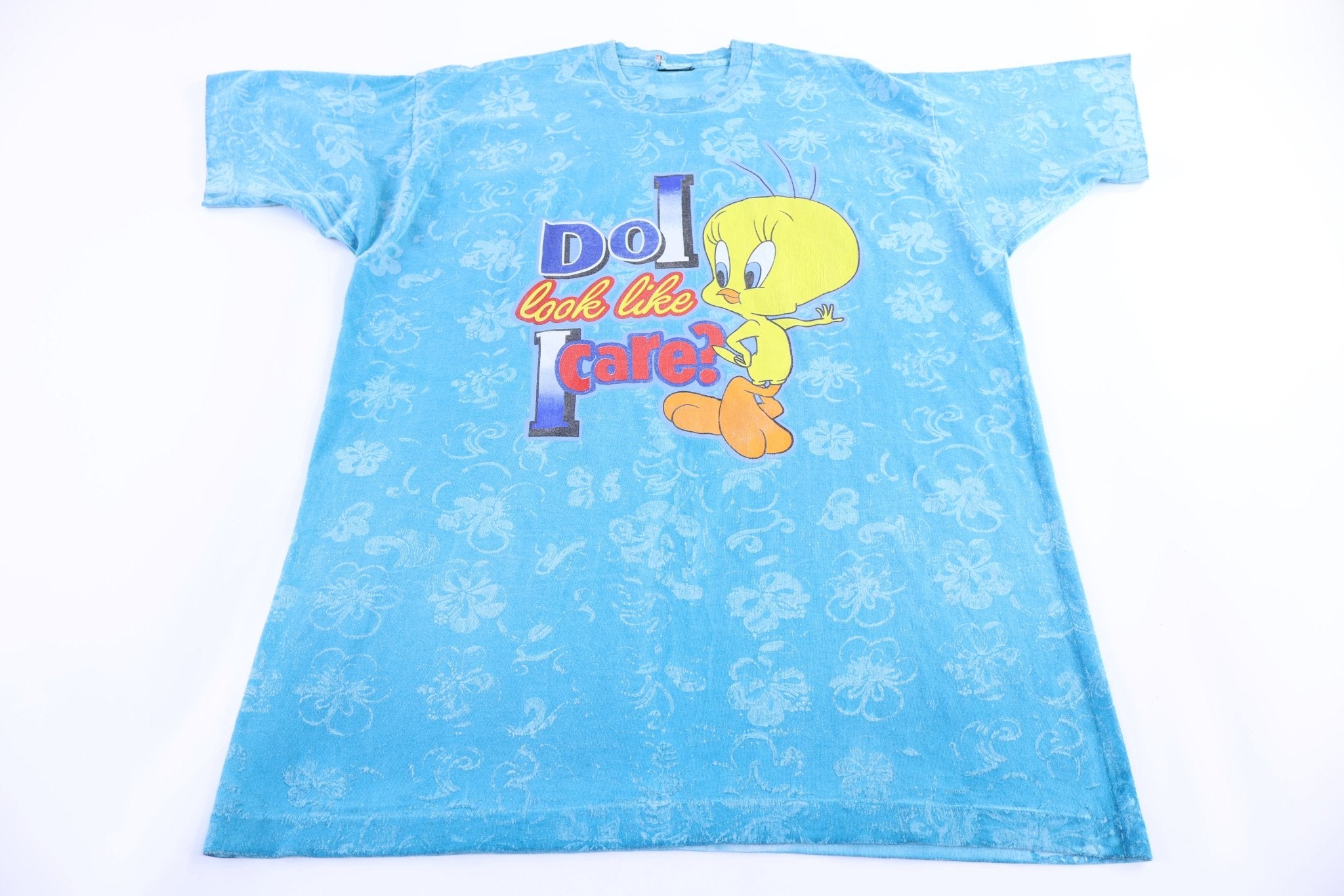 90's Looney Tunes Tweety Bird Sleep T-shirt - Shirts & Tops - Thrifted Threads