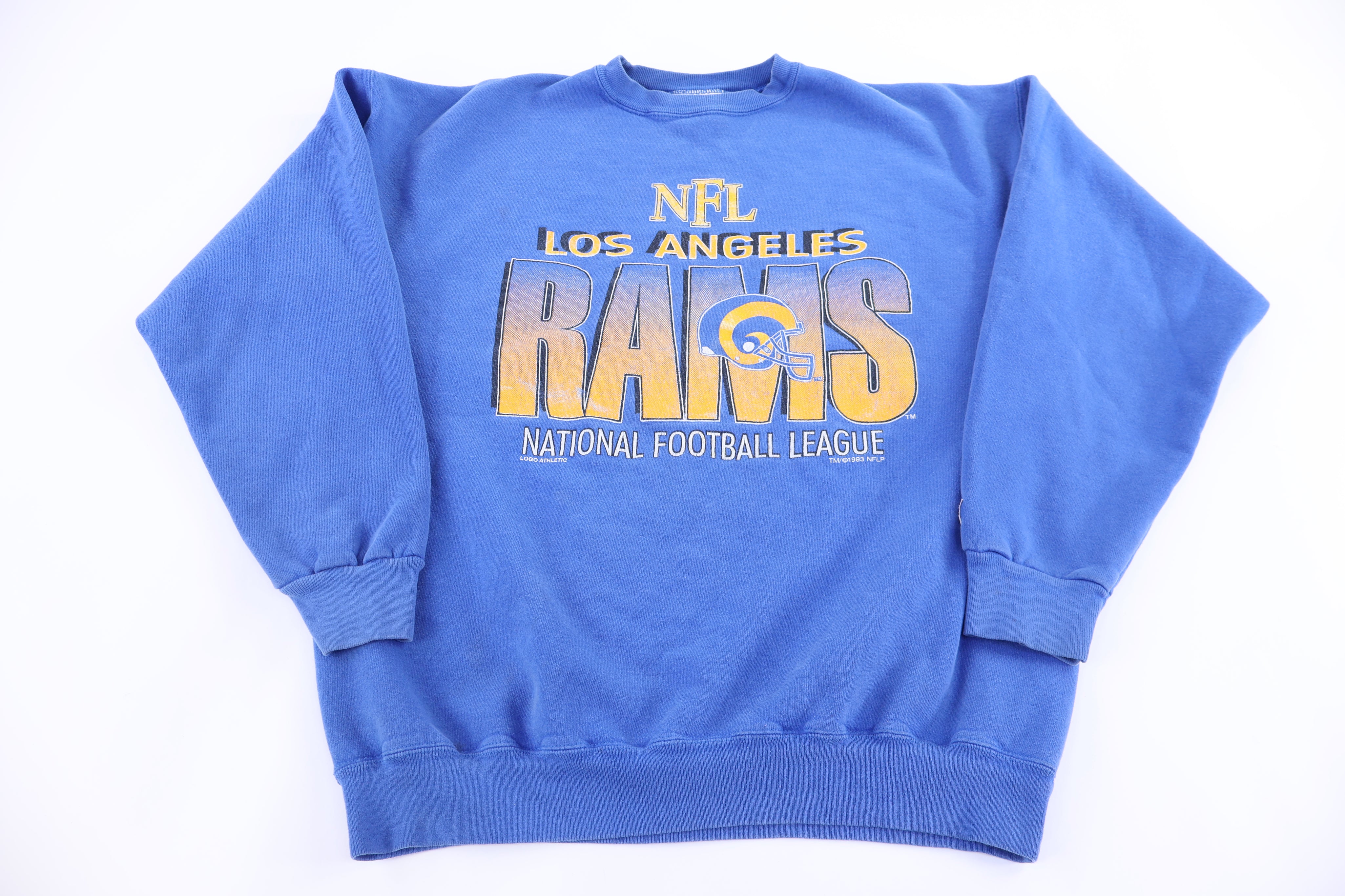 90's Los Angeles Rams Football Sweatshirt - Sweatshirt - Thrifted Threads