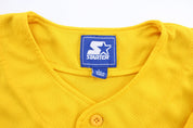 90's Louisiana State University Embroidered Starter Baseball Jersey - ThriftedThreads.com