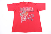 90's Louisville Cardinal T-shirt - Shirts & Tops - Thrifted Threads