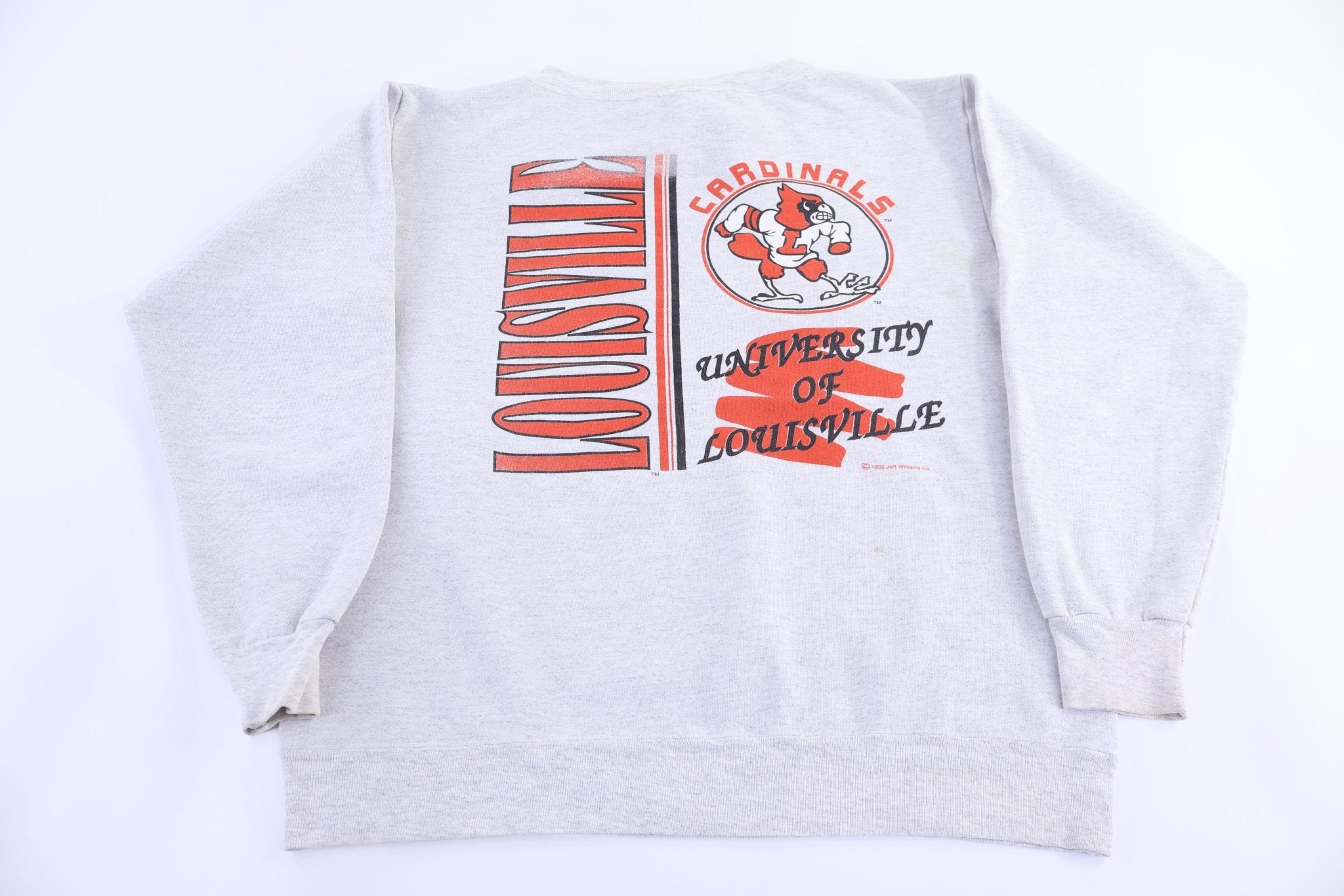 90's Louisville Cardinals Sweatshirt - Sweatshirt - Thrifted Threads