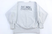 90's Lycoming College Embroidered Sweatshirt - ThriftedThreads.com