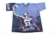 90's Magic Johnson Los Angeles Lakers Basketball T-shirt - Shirts & Tops - Thrifted Threads