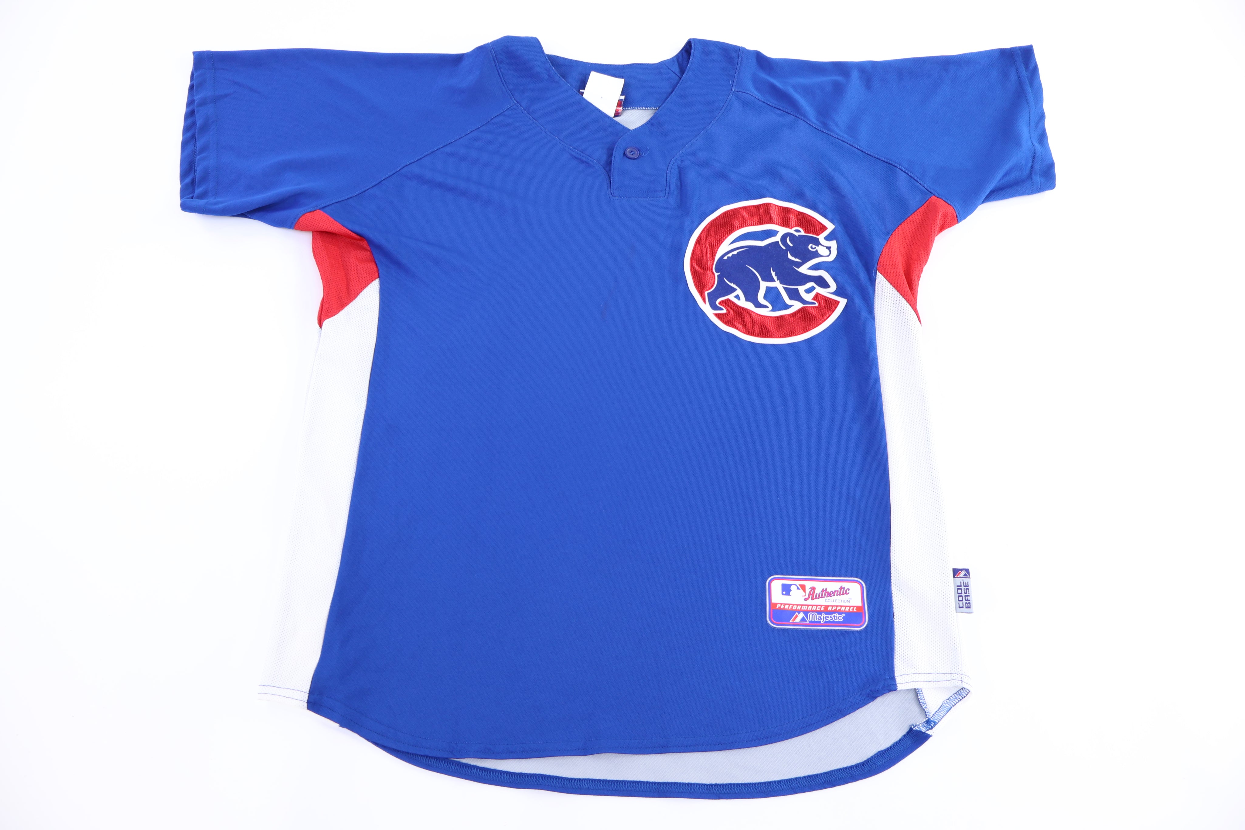 90's Majestic Chicago Cubs Baseball Cool Base Jersey - Jerseys/Tanks - Thrifted Threads