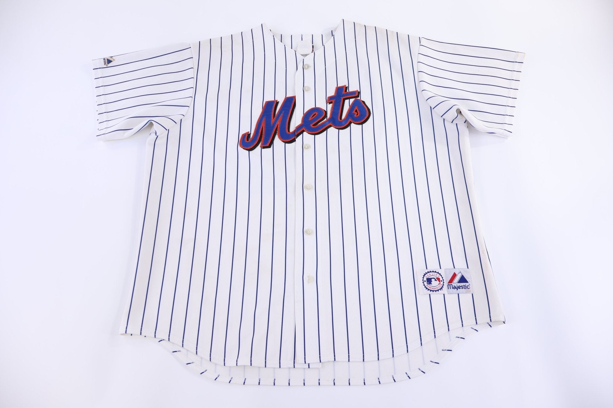 90's Majestic New York Mets Pedro Martinez Baseball Jersey - Jerseys/Tanks - Thrifted Threads