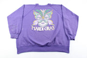 90's Mardi Gras Sweatshirt - ThriftedThreads.com