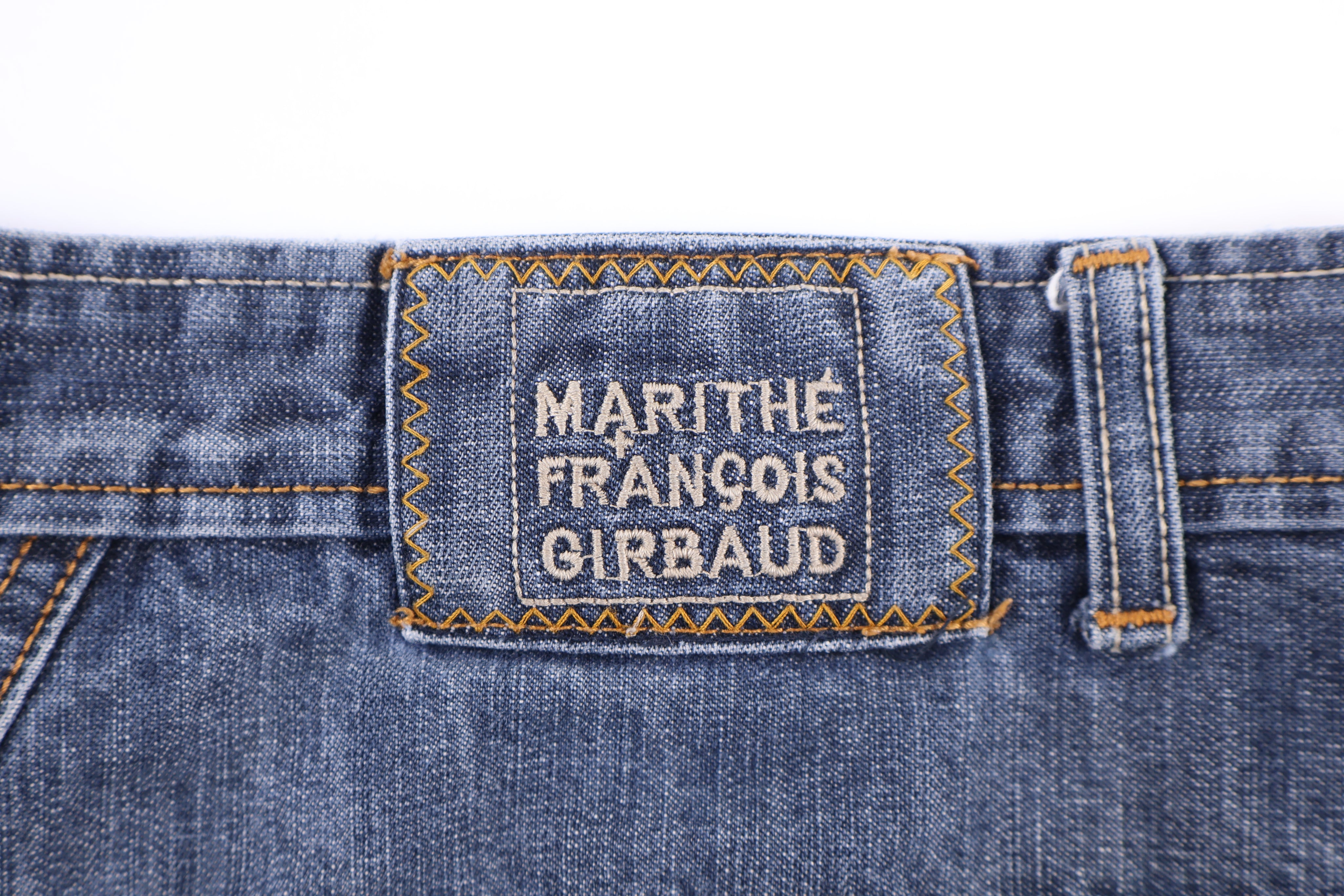 90's Marithe Francois Girbaud Dark Wash Denim Shorts - Pants/Shorts - Thrifted Threads