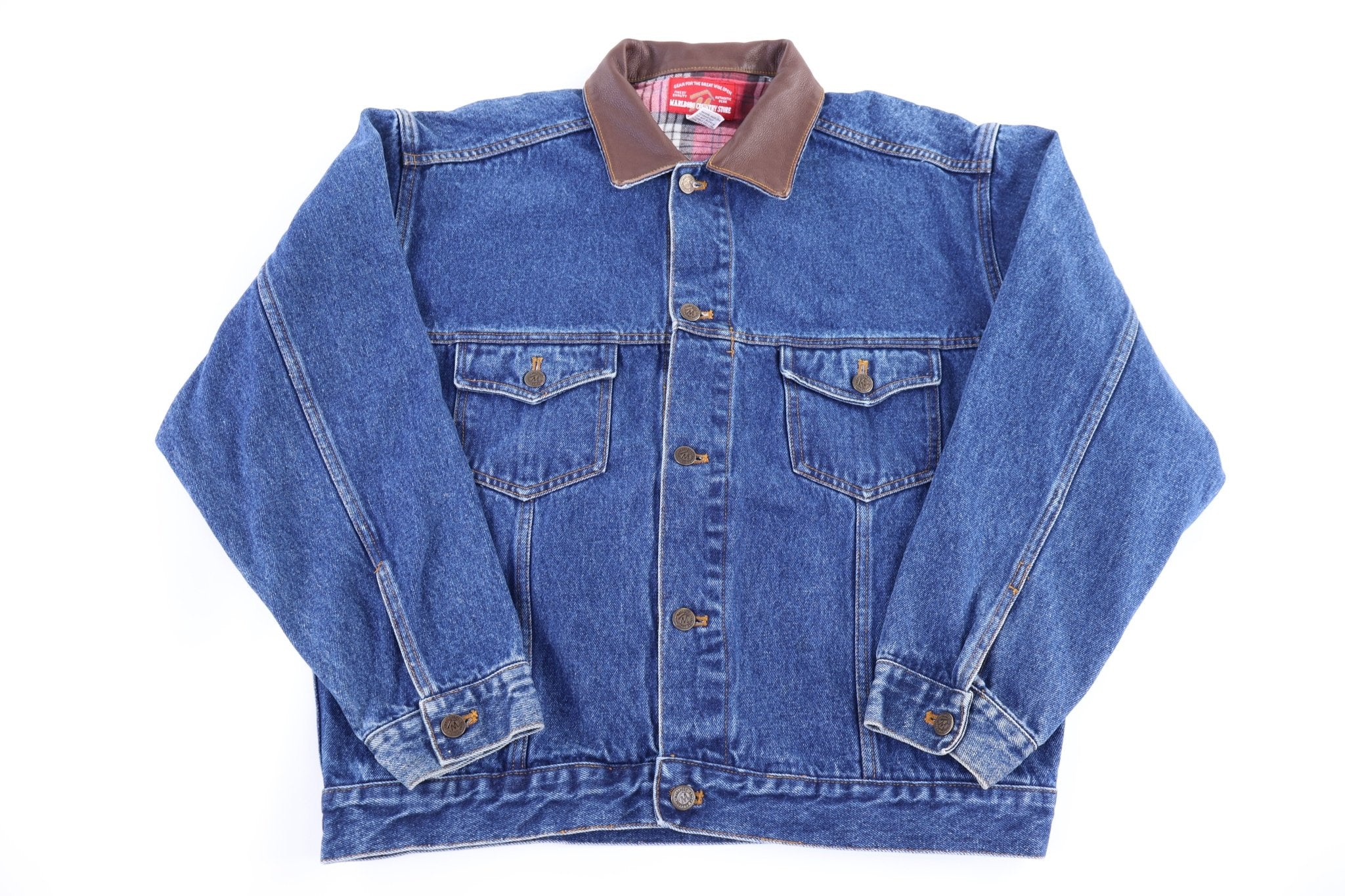 90's Marlboro Country Store Denim Jacket - Jacket - Thrifted Threads