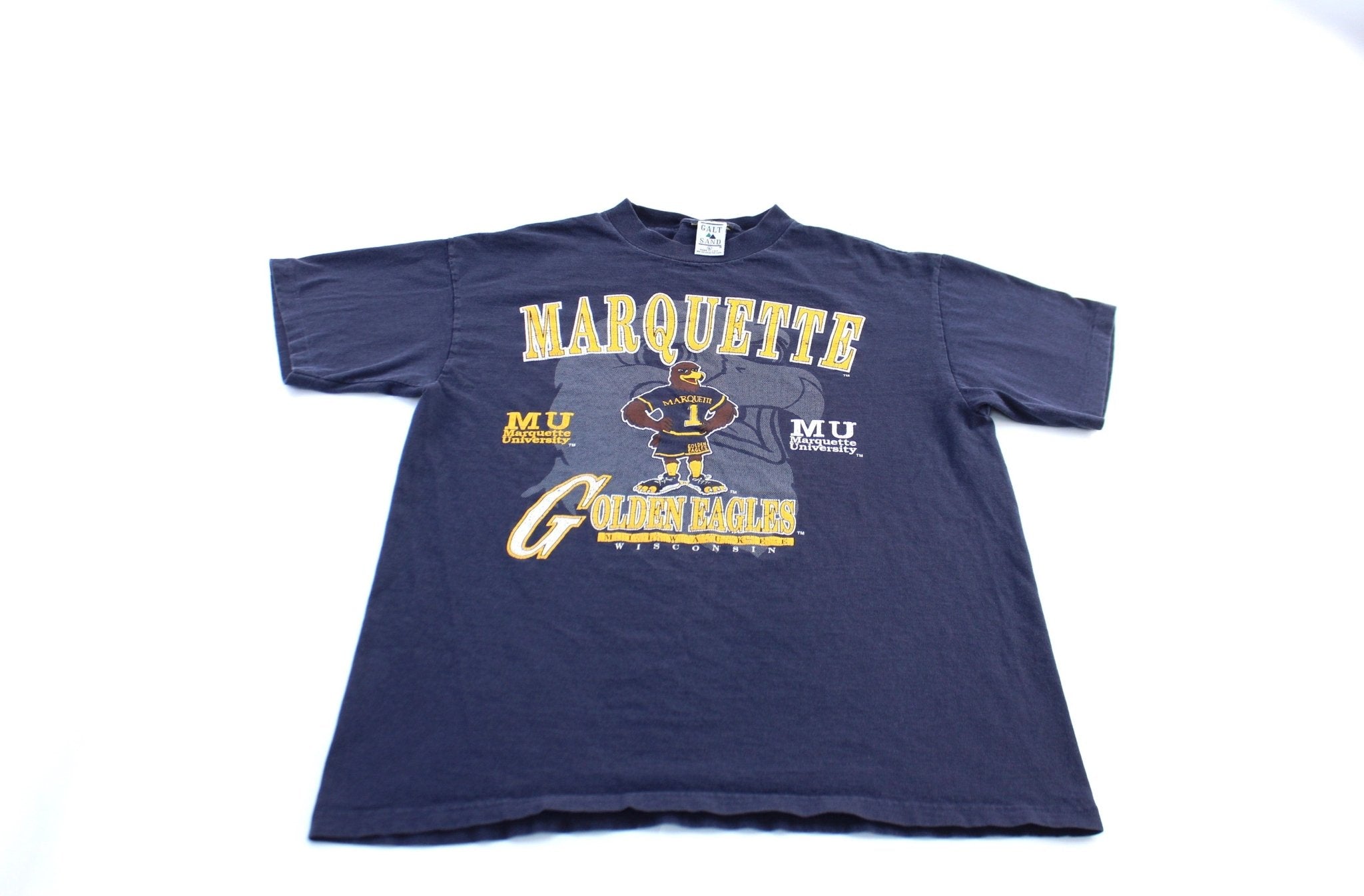 90's Marquette University Golden Eagles T-Shirt - ThriftedThreads.com