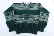 90's McGregor Multipatterned Knit Sweater - ThriftedThreads.com
