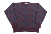 90's Methode Multipattern Knit Sweater - Sweater - Thrifted Threads