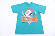 90's Miami Dolphins Football T-shirt - Shirts & Tops - Thrifted Threads
