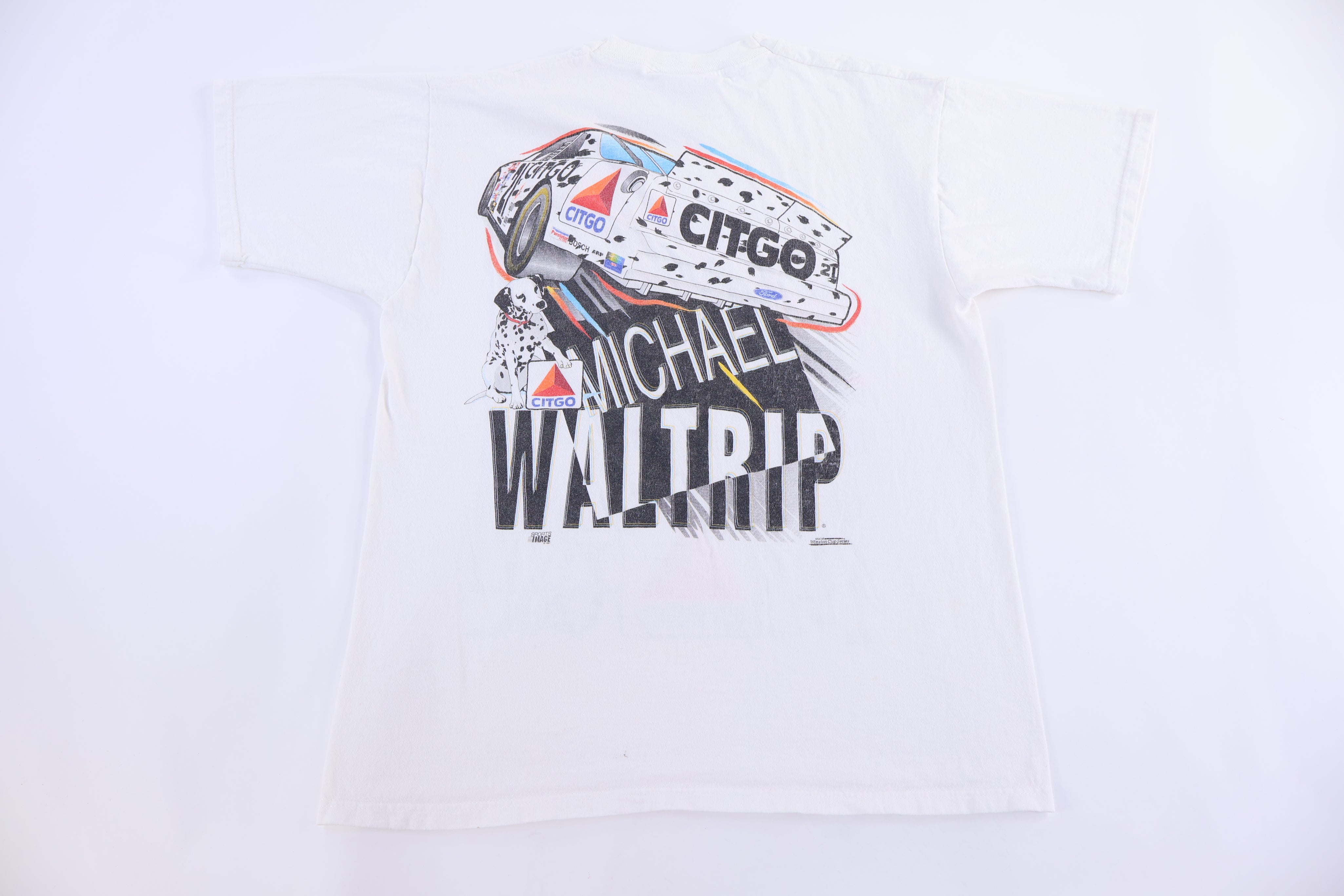 90's Michael Waltrip Racing T-shirt - Shirts & Tops - Thrifted Threads