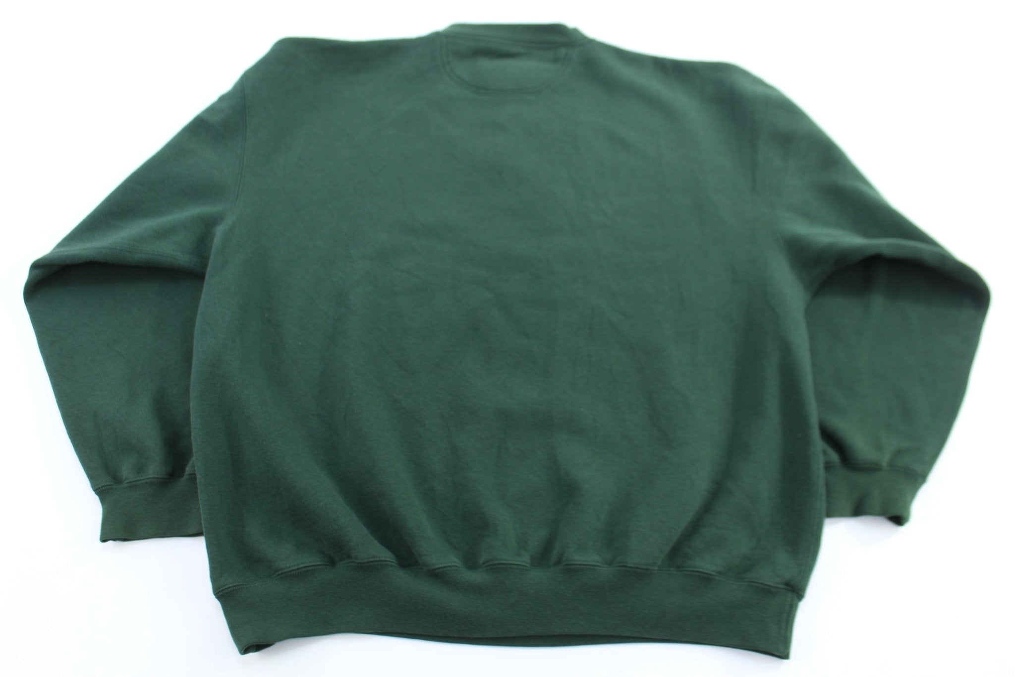 90's Michigan State Spartans Embroidered Sweatshirt - Sweatshirt - Thrifted Threads