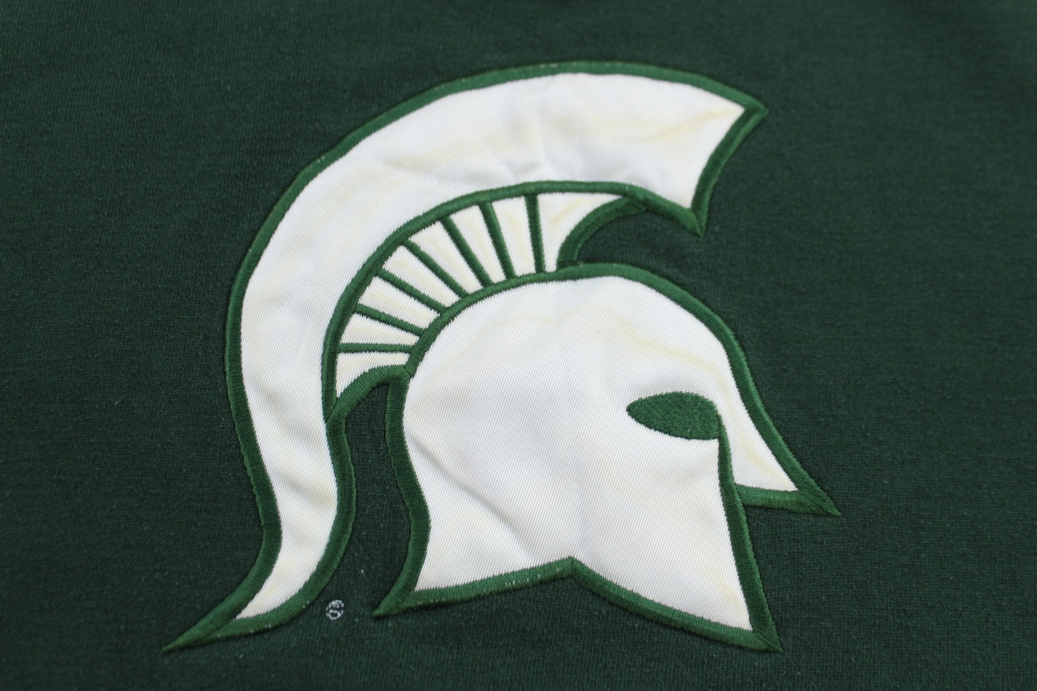 90's Michigan State Spartans Embroidered Sweatshirt - Sweatshirt - Thrifted Threads