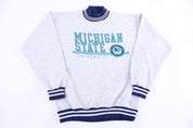90's Michigan State University Sweatshirt - Sweatshirt - Thrifted Threads