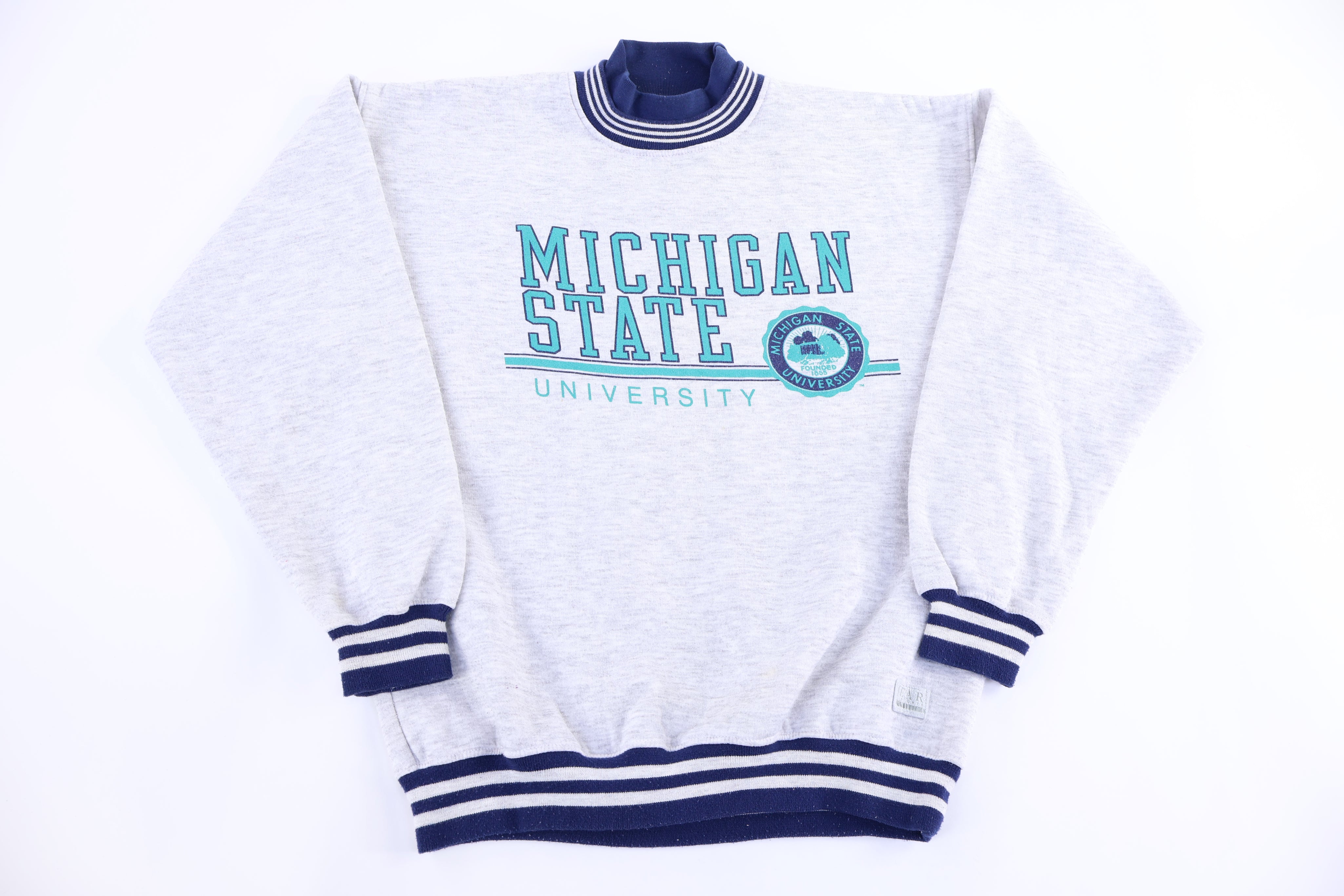 90's Michigan State University Sweatshirt - Sweatshirt - Thrifted Threads