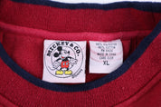 90's Mickey & Co Embroidered Logo Sweatshirt - Sweatshirt - Thrifted Threads