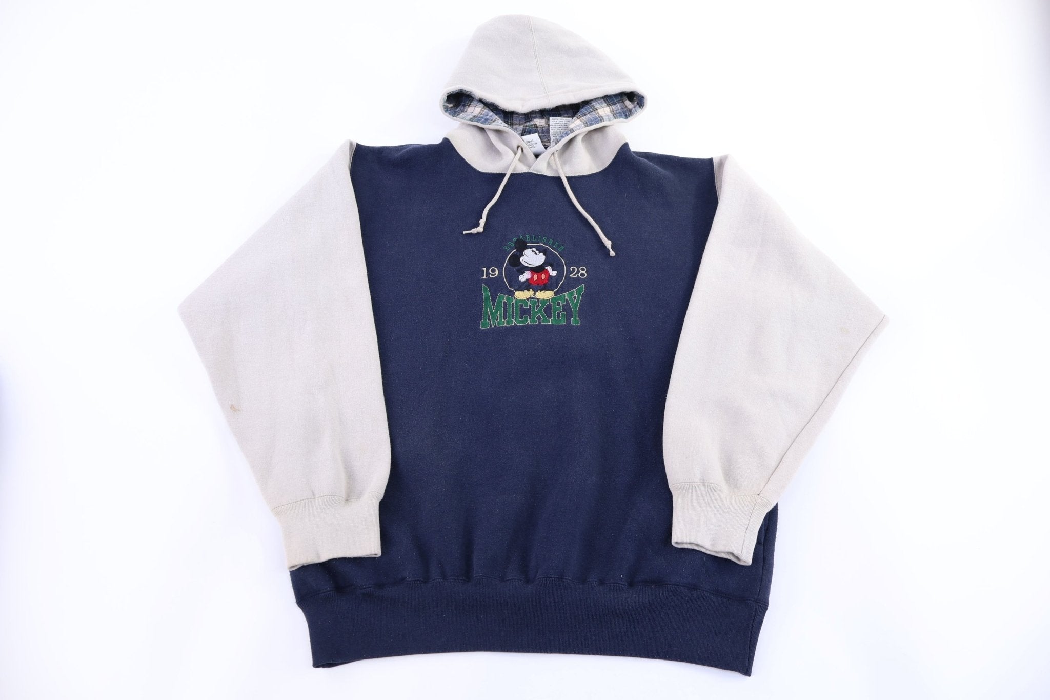 90's Mickey & Co Embroidered Pullover Hoodie - sweatshirt - Thrifted Threads