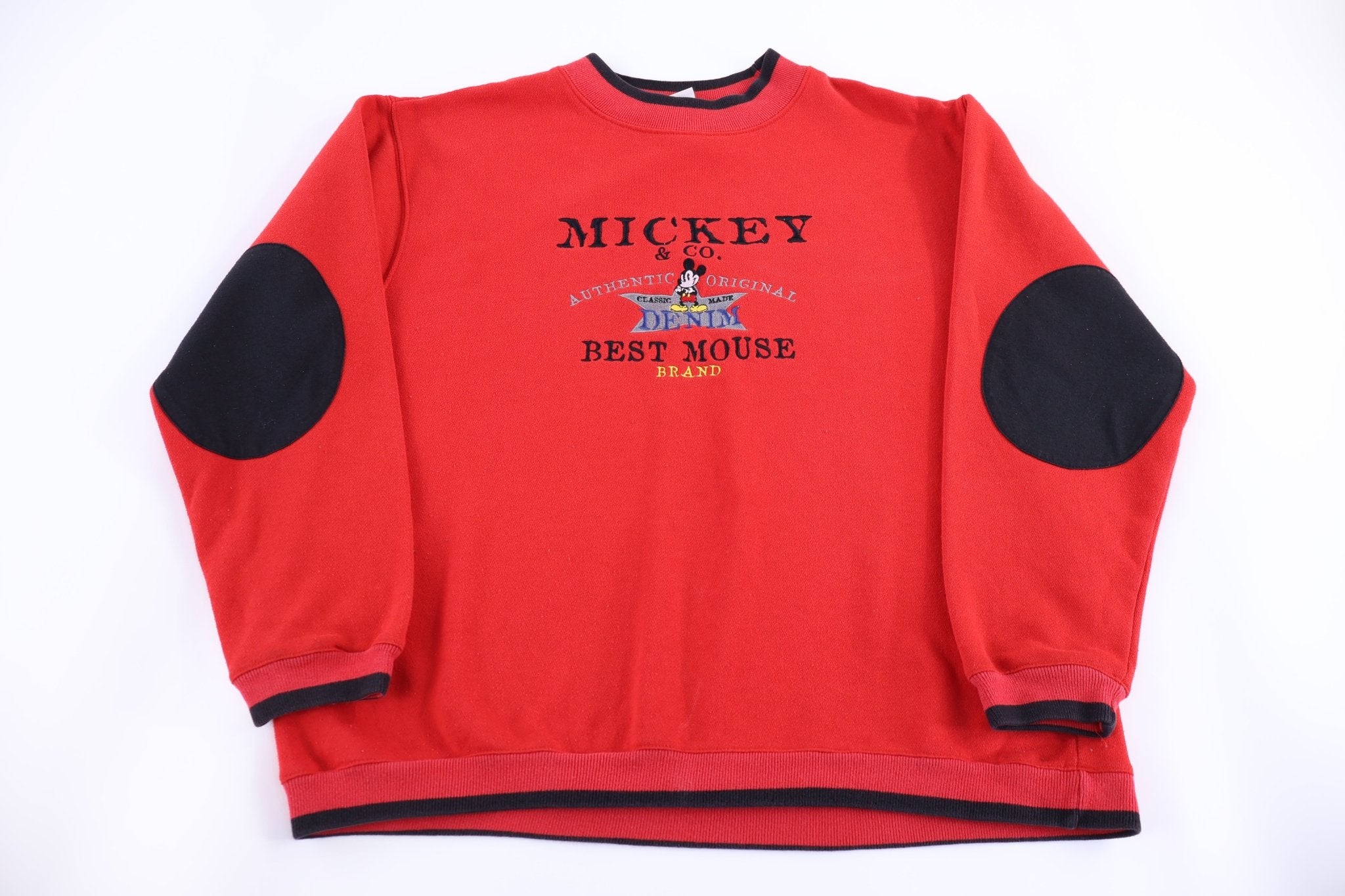 90's Mickey & Co Embroidered Sweatshirt - Sweatshirt - Thrifted Threads