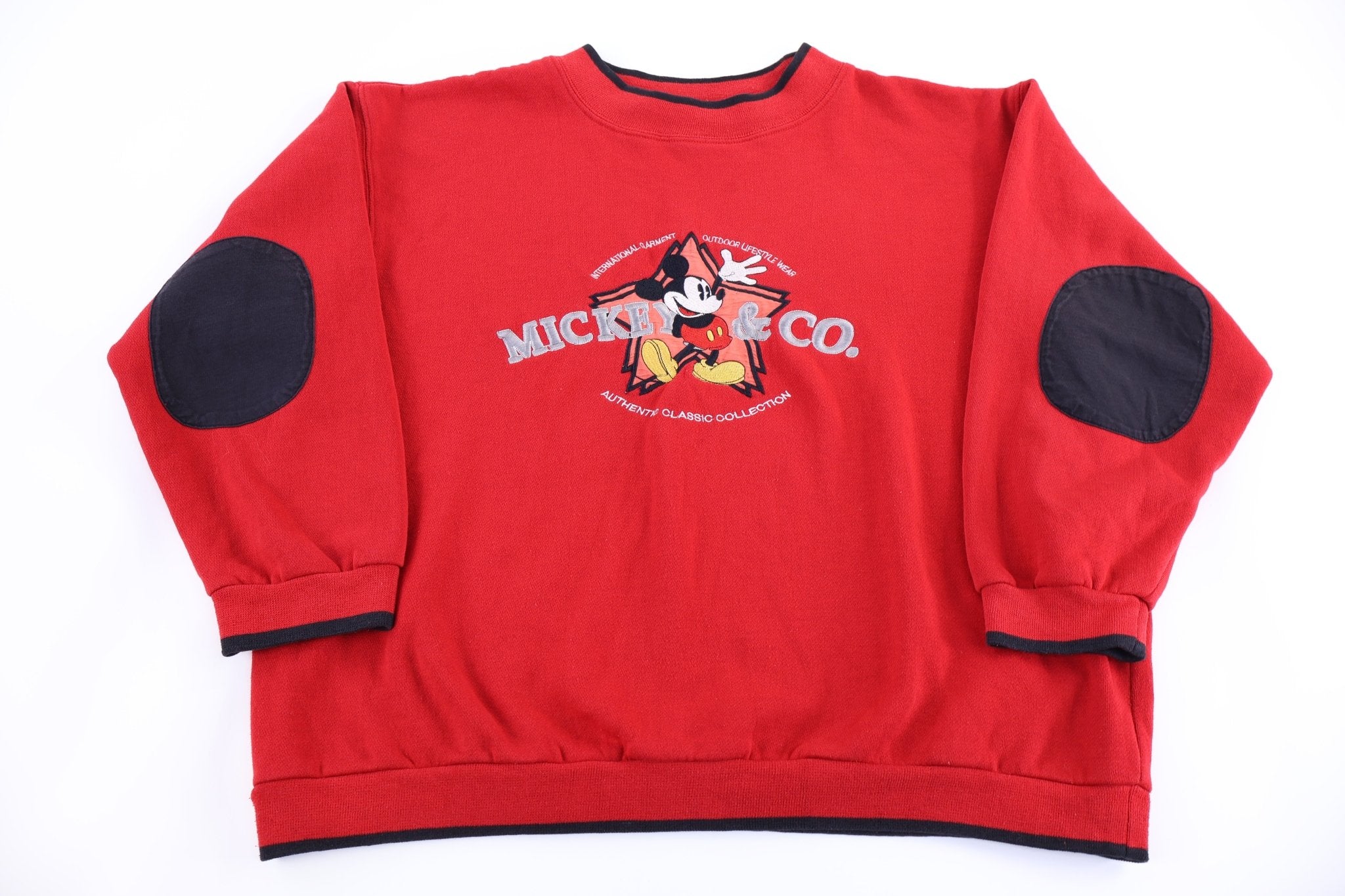 90's Mickey & Co Embroidered Sweatshirt - Sweatshirt - Thrifted Threads