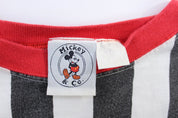 90's Mickey & Co. Mickey Sport Striped T-Shirt - ThriftedThreads.com