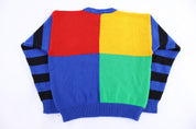 90's Mickey & Co Multicolor Knit Sweater - Sweater - Thrifted Threads