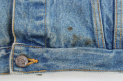 90's Mickey Inc Dark Wash Denim Jacket - Jacket - Thrifted Threads