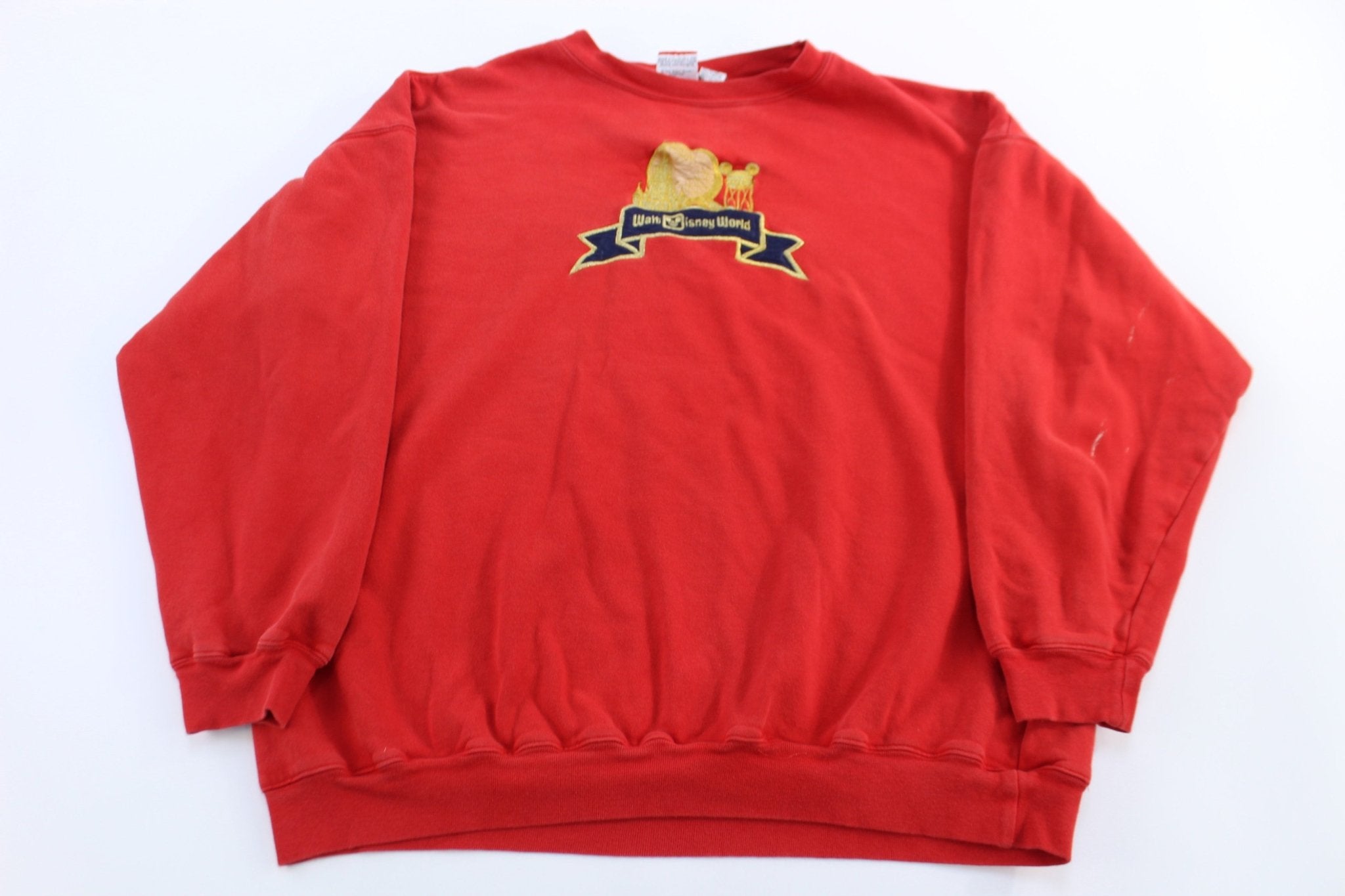 90's Mickey Inc Walt Disney World Embroidered Sweatshirt - ThriftedThreads.com