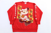 90's Mickey Mouse Christmas Themed Sweater - Sweater - Thrifted Threads