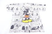 90's Mickey Mouse Comic All Over Graphic T-shirt - Shirts & Tops - Thrifted Threads