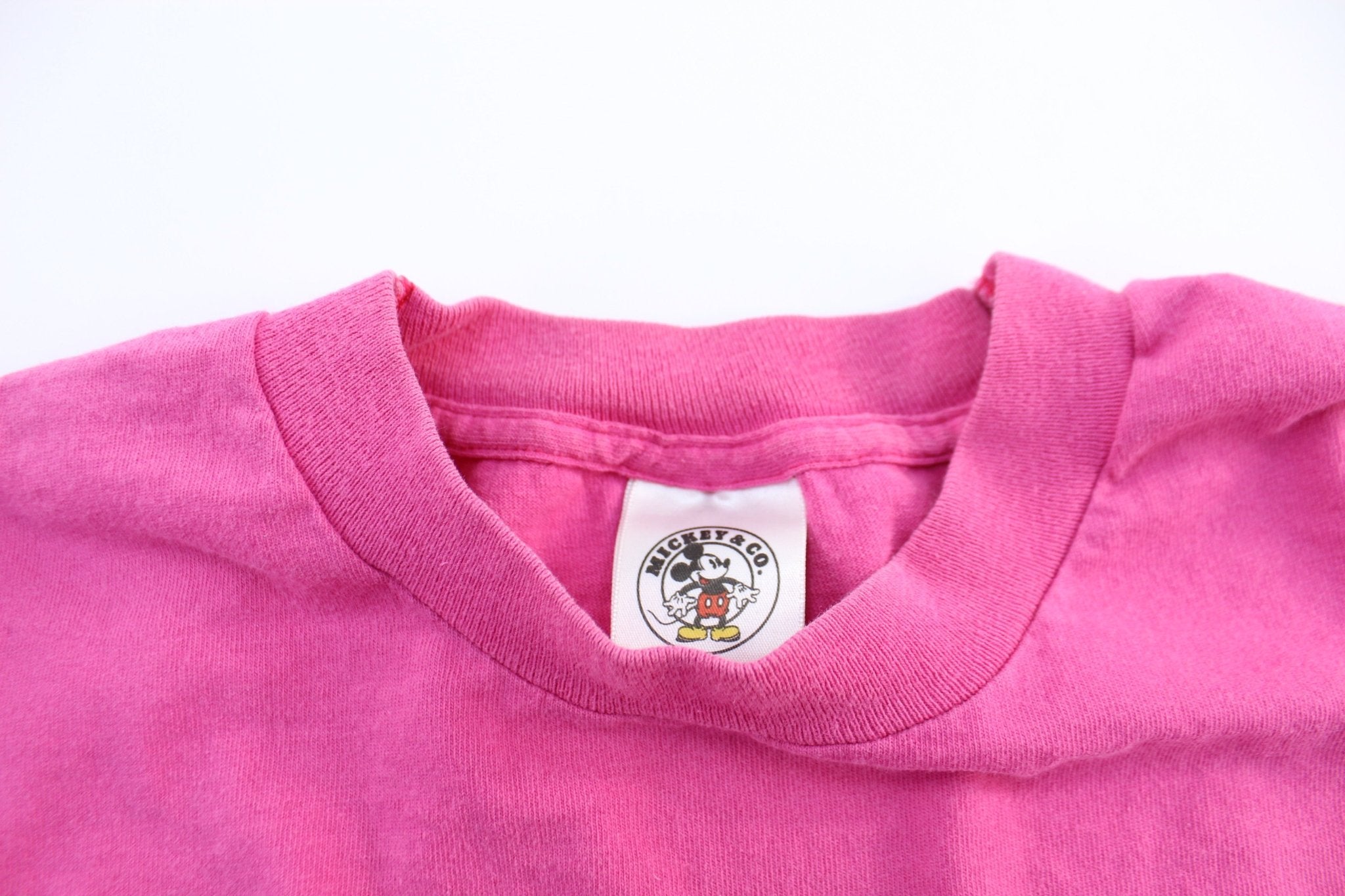 90's Mickey Mouse Embroidered T-Shirt - ThriftedThreads.com