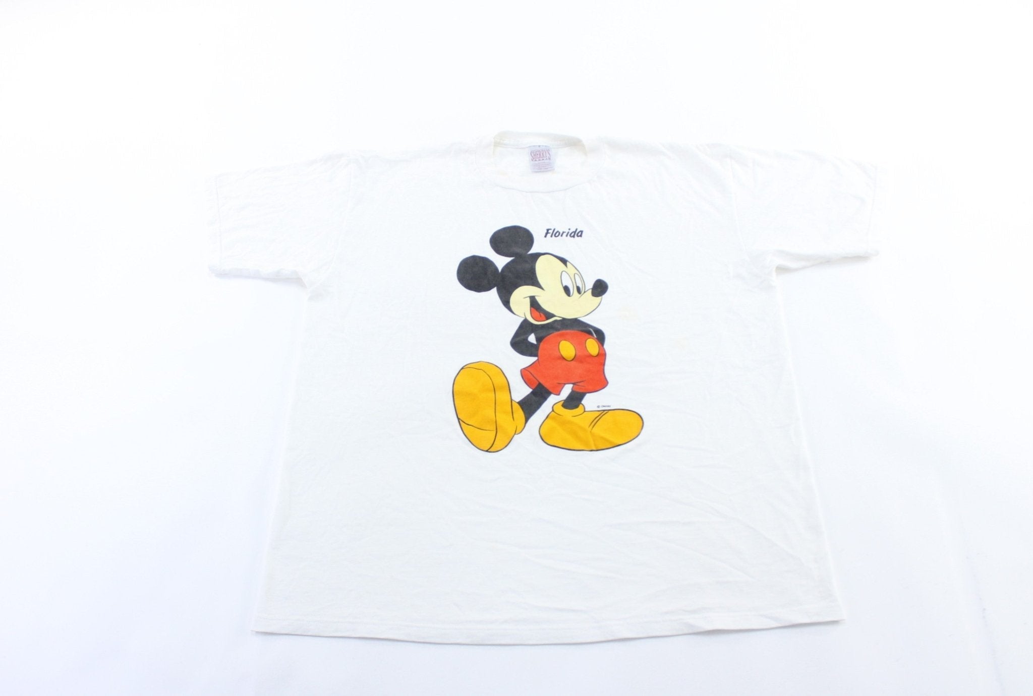90's Mickey Mouse Florida Graphic T-Shirt - T-Shirt - Thrifted Threads