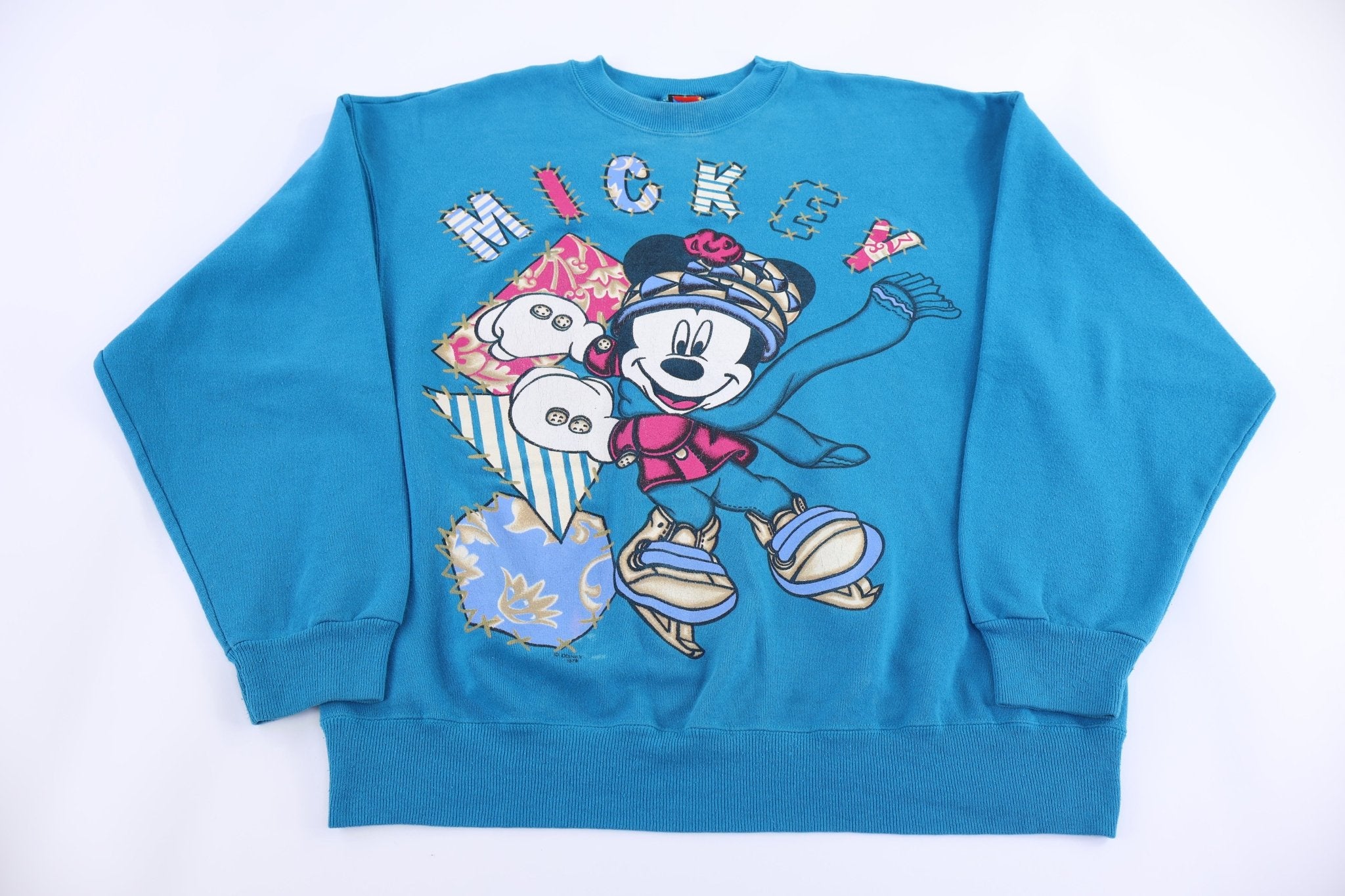90's Mickey Mouse Graphic Sweatshirt - Sweater - Thrifted Threads