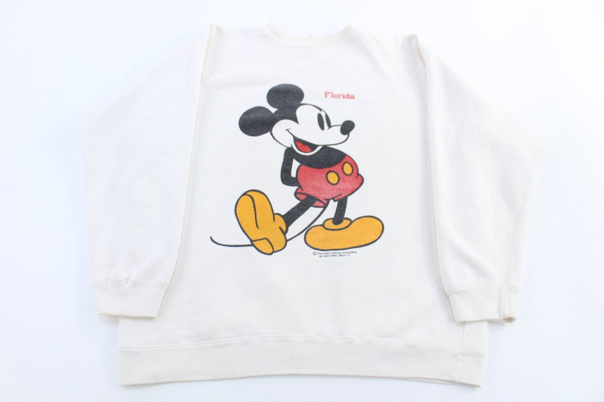 90's Mickey Mouse Graphic Sweatshirt - Sweatshirt - Thrifted Threads