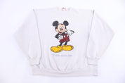 90's Mickey Mouse Graphic Sweatshirt - Sweatshirt - Thrifted Threads