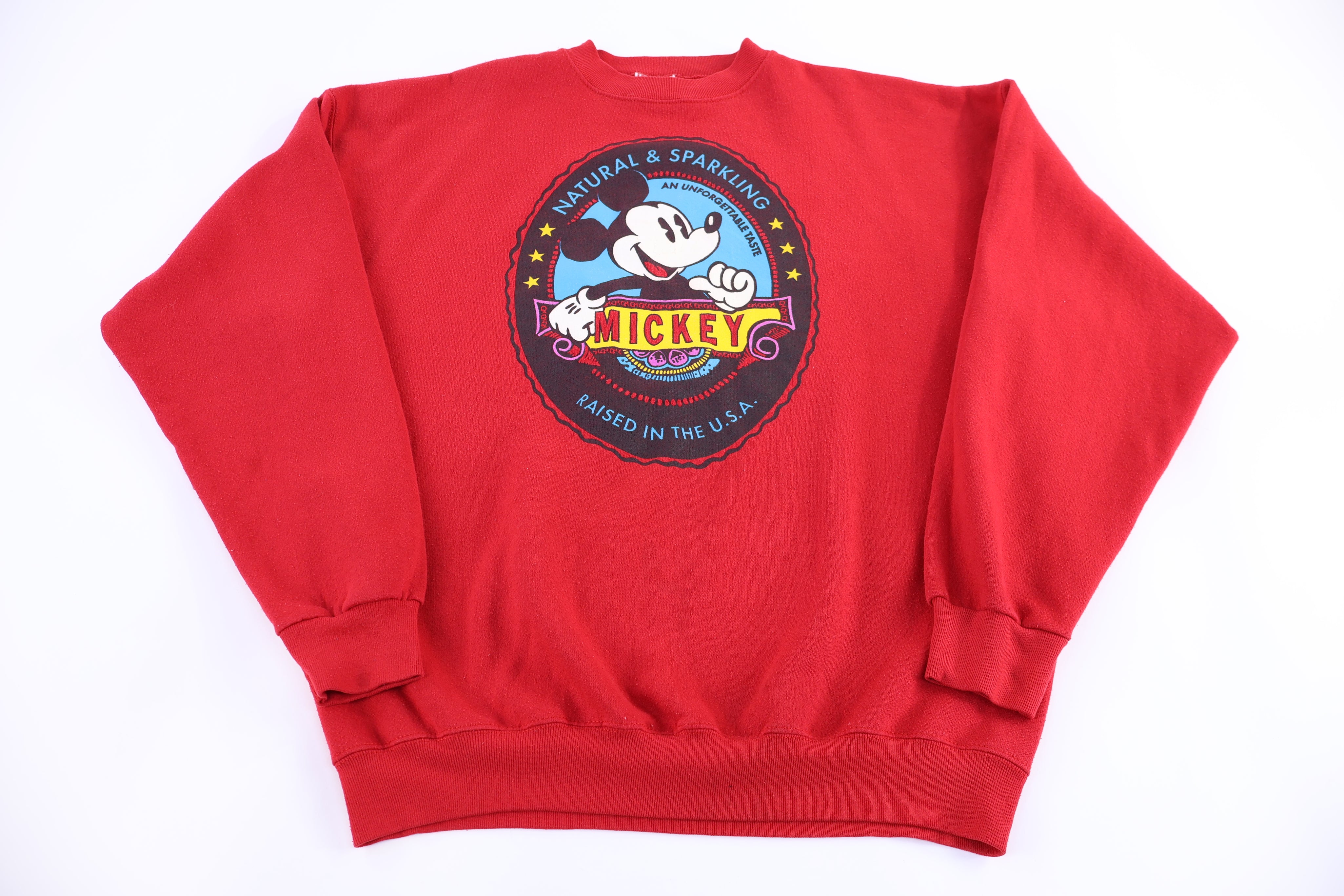 90's Mickey Mouse Graphic Sweatshirt - Sweatshirt - Thrifted Threads