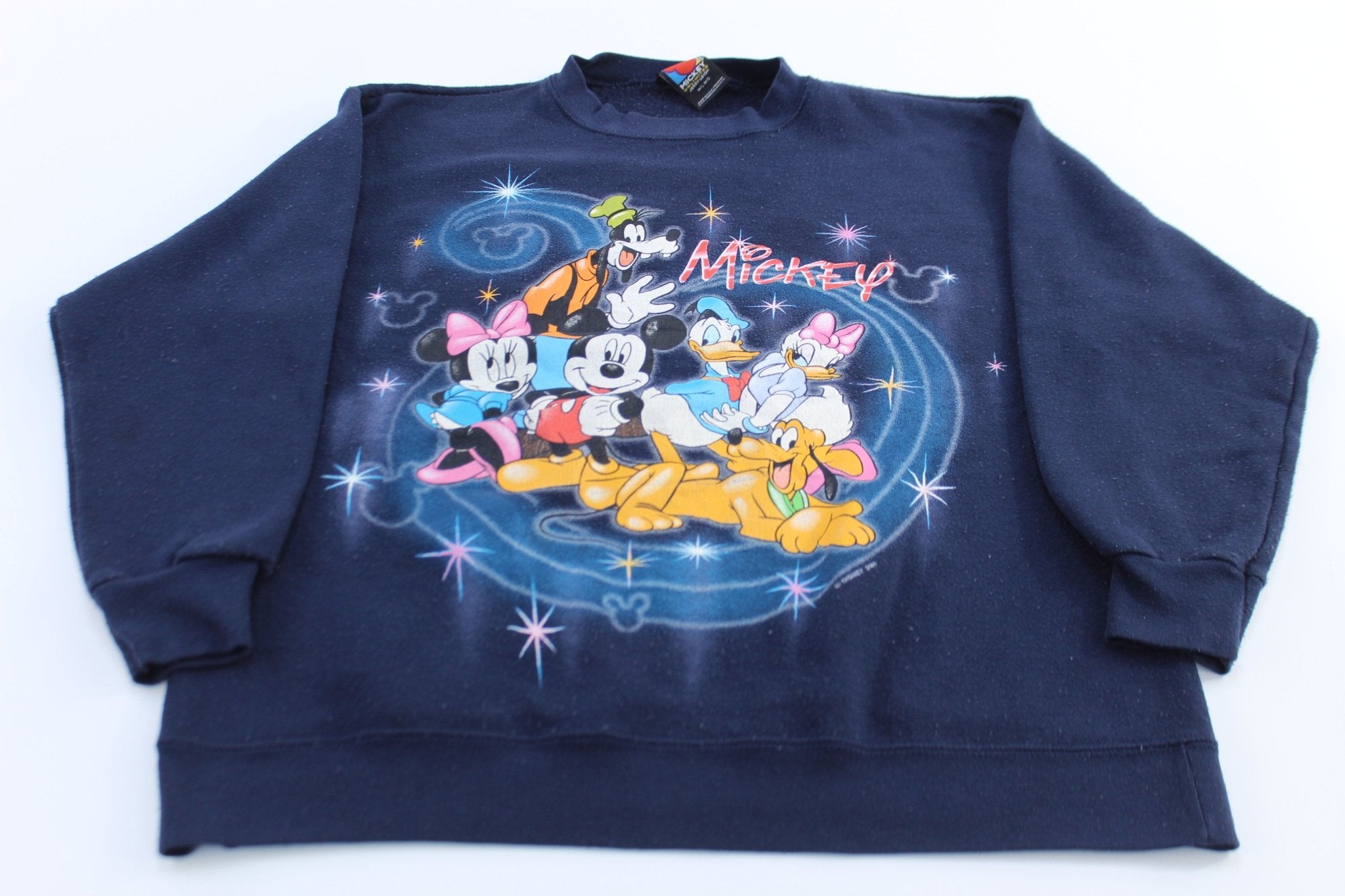 90's Mickey Unlimited Graphic Sweatshirt - ThriftedThreads.com