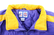 90's Minnesota Vikings Embroidered Logo Athletic Zip Up Jacket - Jacket - Thrifted Threads