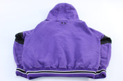 90's Minnesota Vikings Football Embroidered Logo Athletic Pullover Hoodie - ThriftedThreads.com