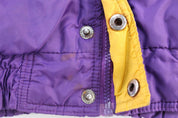 90's Minnesota Vikings Football Embroidered Zip Up Jacket - Jackets - Thrifted Threads