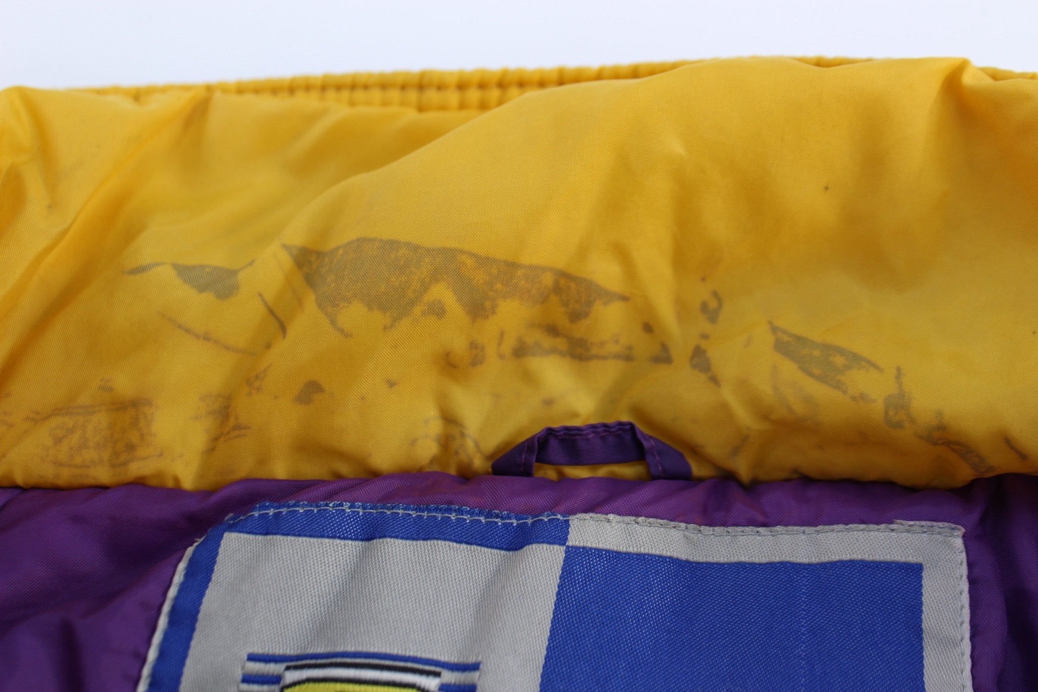 90's Minnesota Vikings Football Embroidered Zip Up Jacket - Jackets - Thrifted Threads