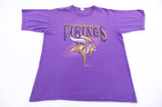 90's Minnesota Vikings Football T-shirt - Shirts & Tops - Thrifted Threads