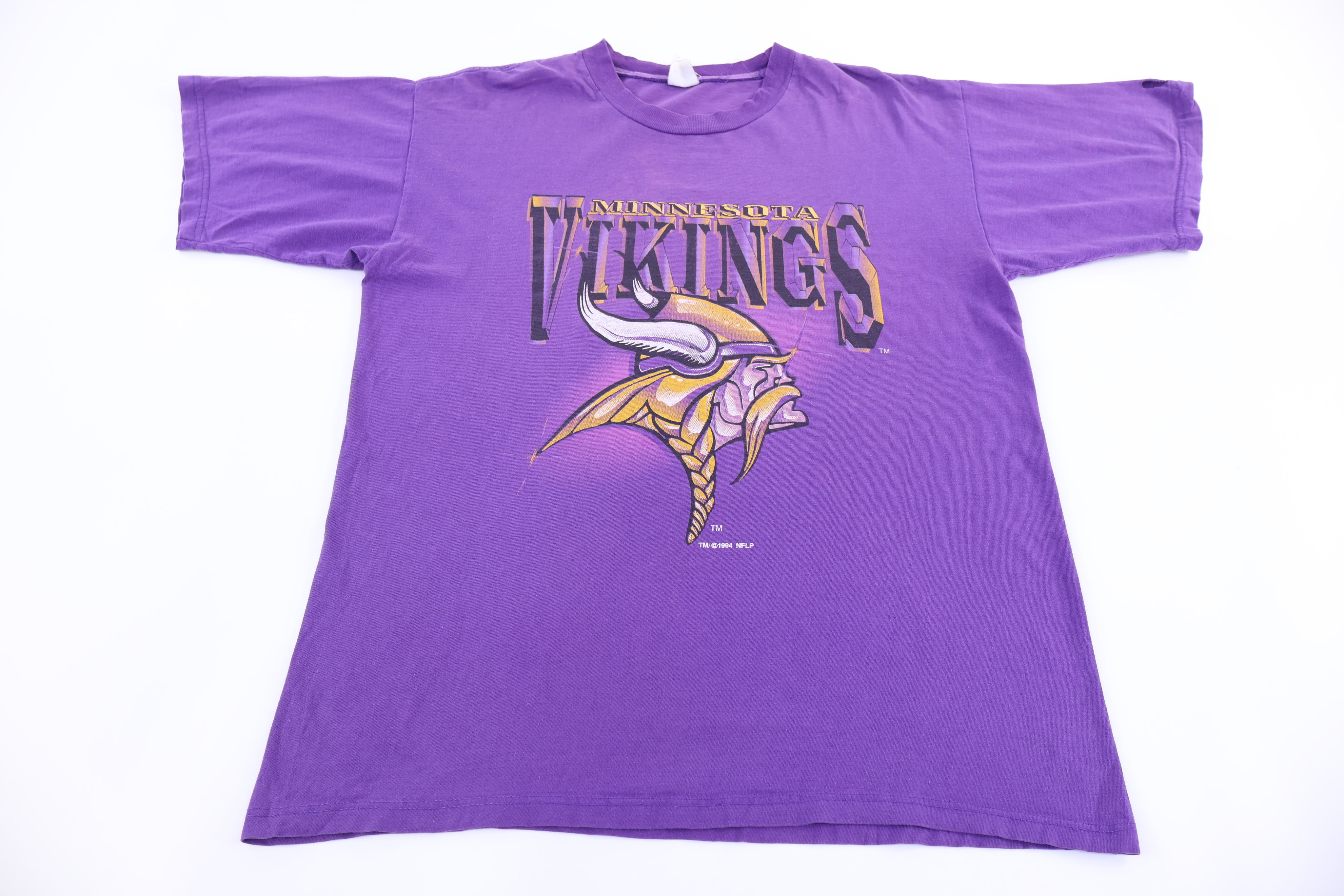 90's Minnesota Vikings Football T-shirt - Shirts & Tops - Thrifted Threads