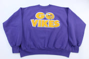 90's Minnesota Vikings Go Vikes Sweatshirt - Sweatshirt - Thrifted Threads