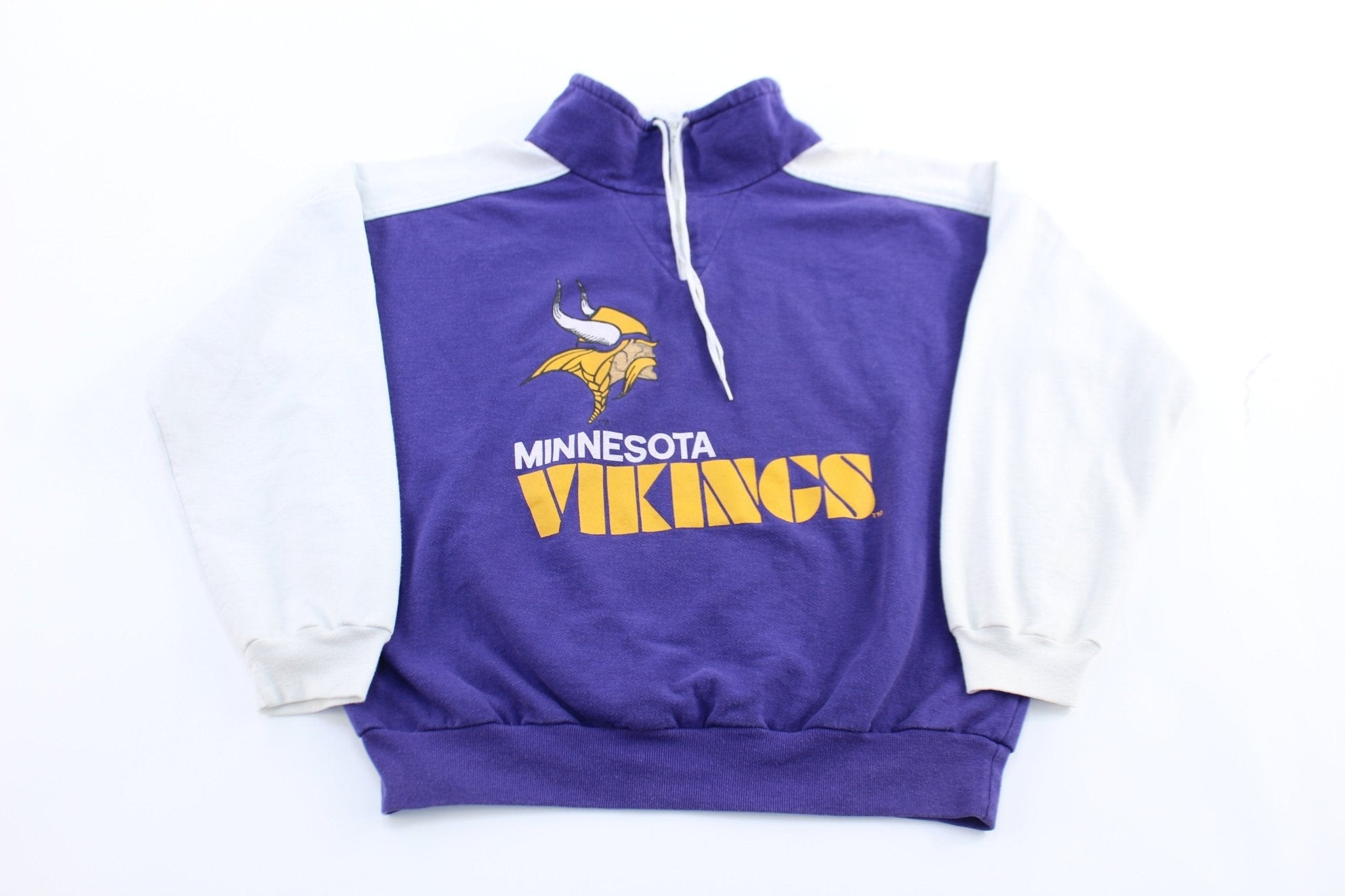 90's Minnesota Vikings Pullover Sweatshirt - Sweatshirt - Thrifted Threads