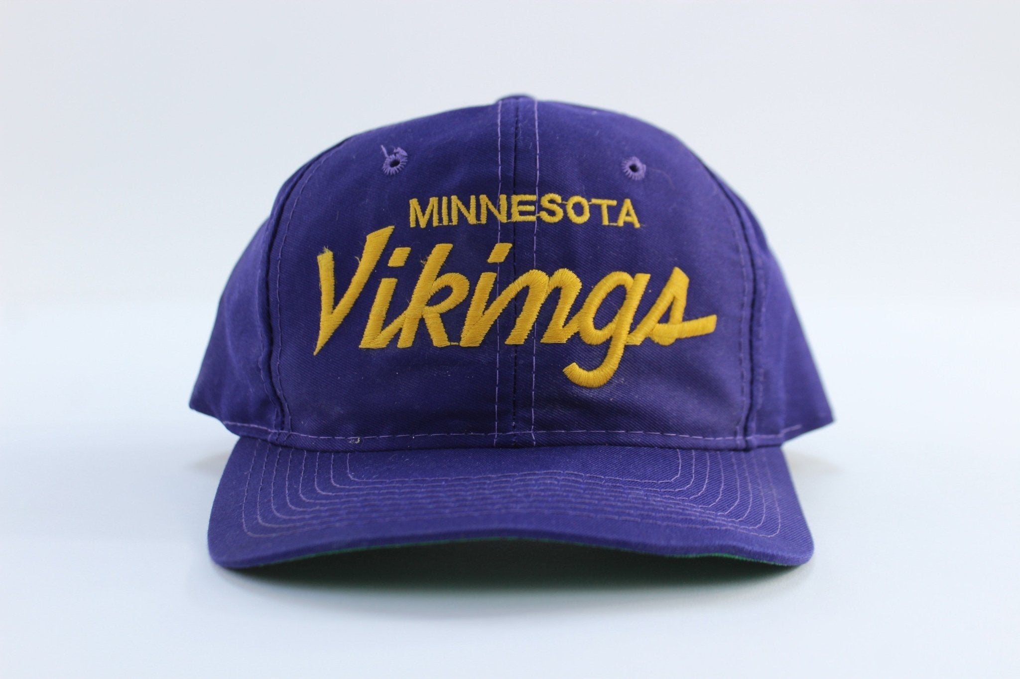 90's Minnesota Vikings Sports Specialties Twill SnapBack Hat - Hats - Thrifted Threads