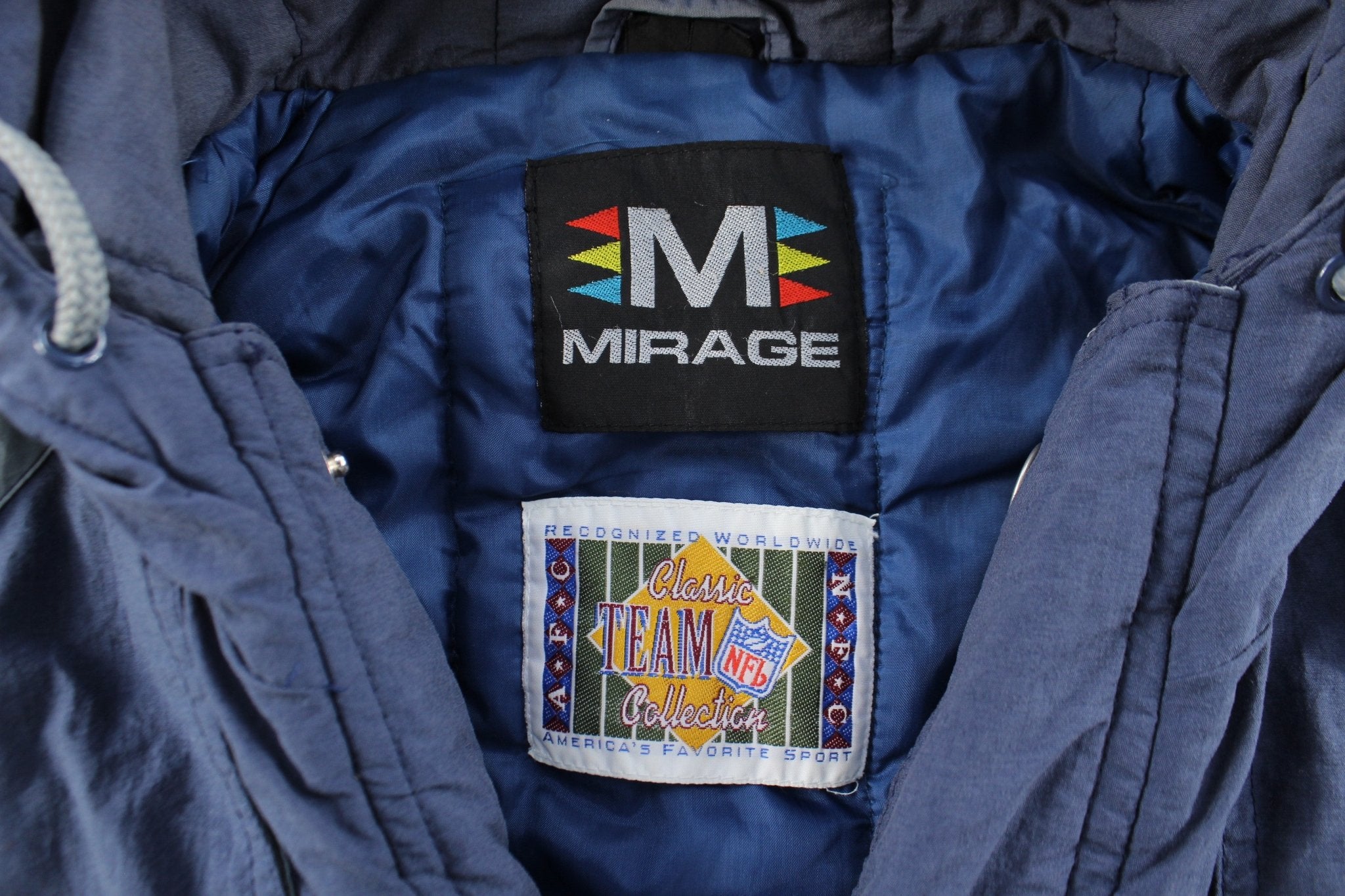 90's Mirage Embroidered Dallas Cowboys Jacket - ThriftedThreads.com