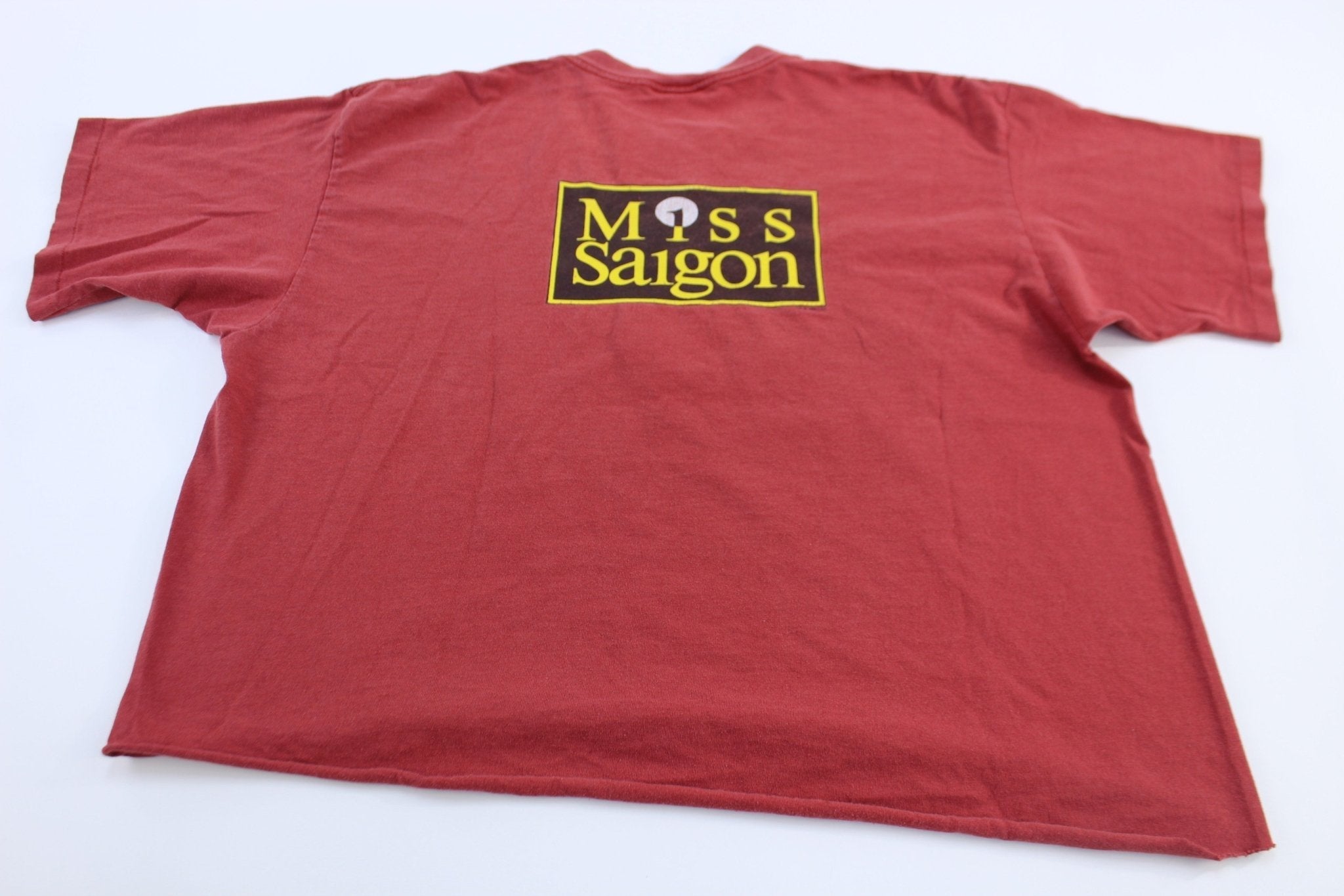 90's Miss Saigon Musical Cropped T-Shirt - T-Shirts - Thrifted Threads